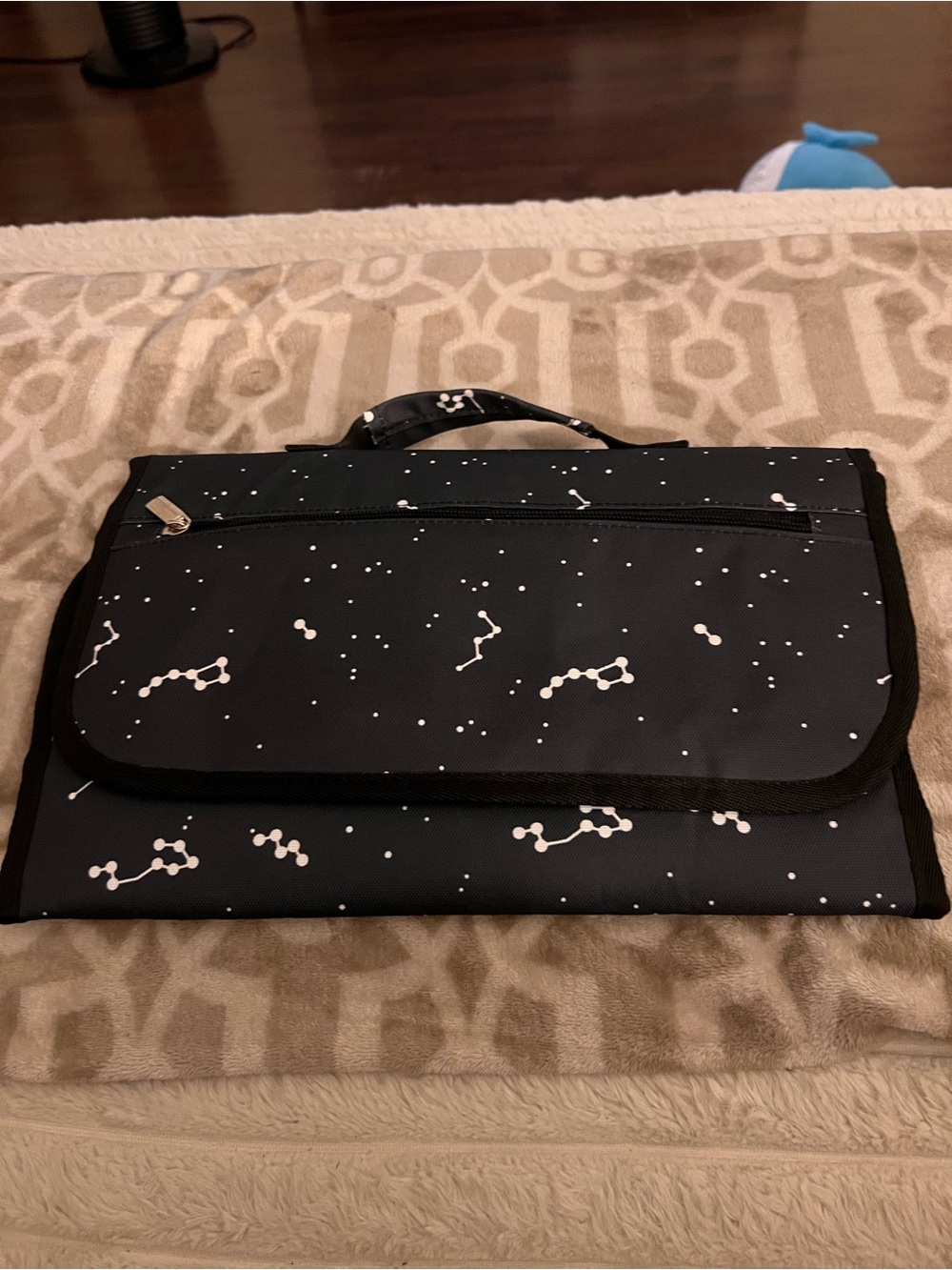 Portable changing baby bag
